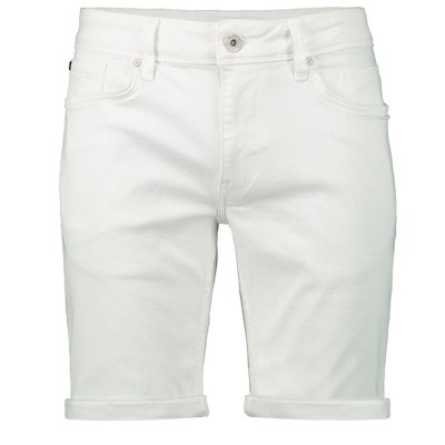 Pure White THE STEVE W0316 heren shorts wit Afbeelding van Pure White THE STEVE W0316 heren shorts wit