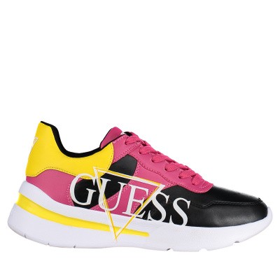 Afbeelding van Guess FL5MILELE12 dames sneakers zwart