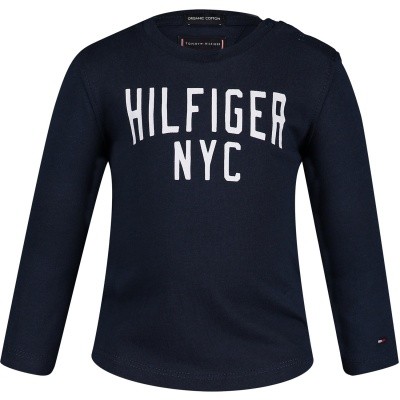 Afbeelding van Tommy Hilfiger KB0KB04534B baby t-shirt navy