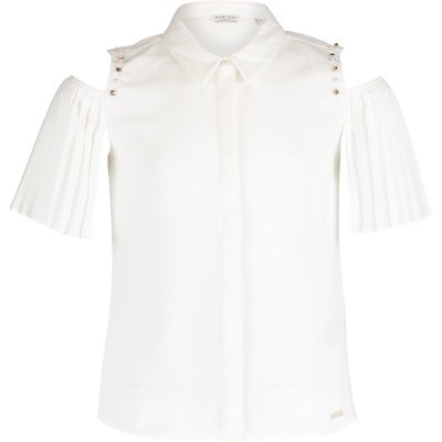Afbeelding van Guess J91H15 kinder overhemd off white