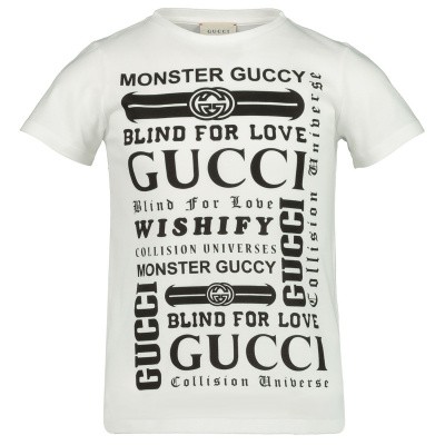 Afbeelding van Gucci 547559 kinder t-shirt zwart