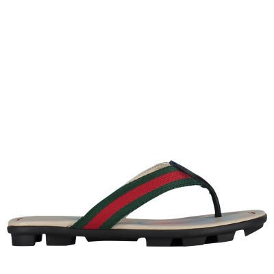 Afbeelding van Gucci 501074 kinderslippers zwart