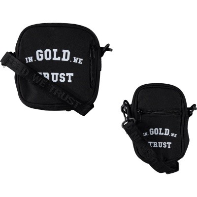 Afbeelding van in Gold We Trust FAB002 heren tas zwart