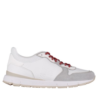 Afbeelding van Woolrich WF4001 heren sneakers wit