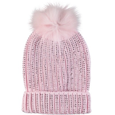 Afbeelding van MonnaLisa 172010 kindermuts licht roze