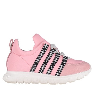 Afbeelding van Dsquared2 59827 kindersneakers licht roze