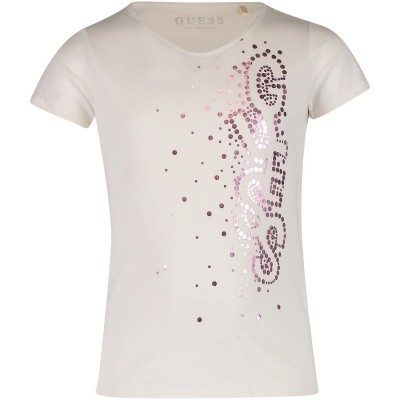 Afbeelding van Guess K83I05 kinder t-shirt off white