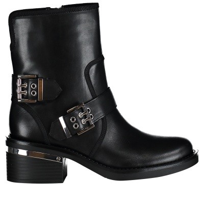 Afbeelding van Guess FLFII4LEA10 dames sneakers zwart