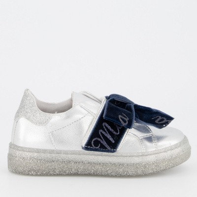 MonnaLisa 8C4008 kindersneakers zilver Afbeelding van MonnaLisa 8C4008 kindersneakers zilver