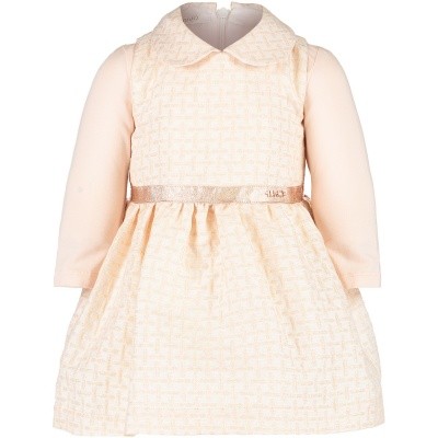 Afbeelding van Liu Jo H68021 babyjurkje oud roze