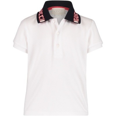Afbeelding van Gucci 522346 baby polo wit