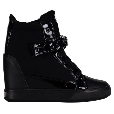 Afbeelding van Guess FLFL34ESU12 dames sneakers zwart