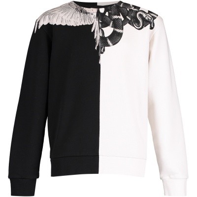 Afbeelding van Marcelo Burlon 18IBMB2034002B010 kindertrui zwart