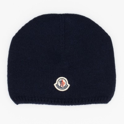 Moncler 9921305 babymutsje navy Afbeelding van Moncler 9921305 babymutsje navy