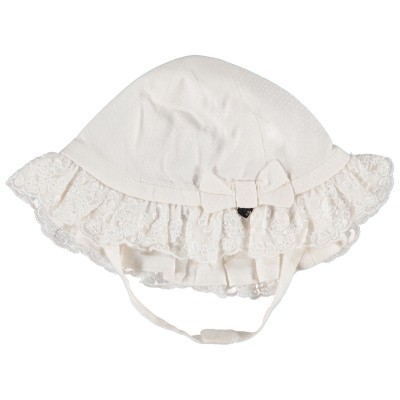 Afbeelding van Mayoral 9097 baby hoedje off white