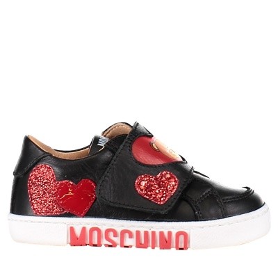 Afbeelding van Moschino 26219 kindersneakers zwart