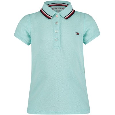 Afbeelding van Tommy Hilfiger KG0KG04222 B baby polo mint