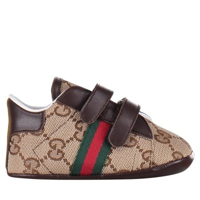 Afbeelding van Gucci 502051 babysneakers bruin