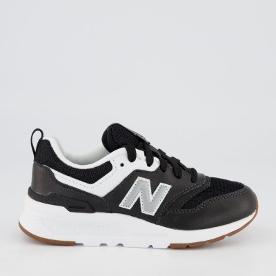 Afbeelding van New Balance PR997 kindersneakers zwart