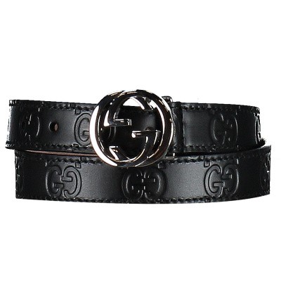 Afbeelding van Gucci 258395 WC0N kinderriem zwart