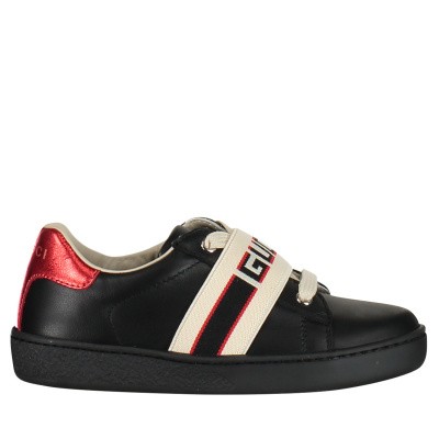 Afbeelding van Gucci 552940 kindersneakers zwart