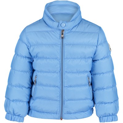 Afbeelding van Moncler 4138799 babyjas licht blauw