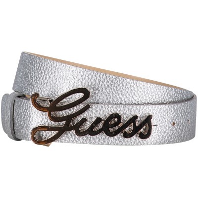 Afbeelding van Guess BW7169VIN35 dames riem zilver