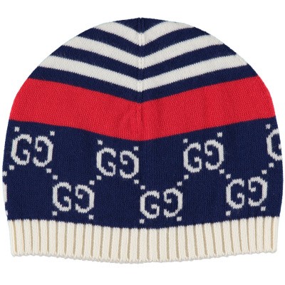 Afbeelding van Gucci 556639 babymutsje navy