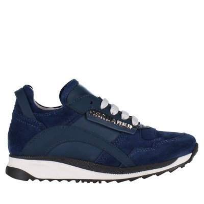 Afbeelding van Dsquared2 57156 kindersneakers cobalt blauw