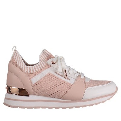 Afbeelding van Michael Kors 43T8BIFS1D dames sneakers licht roze
