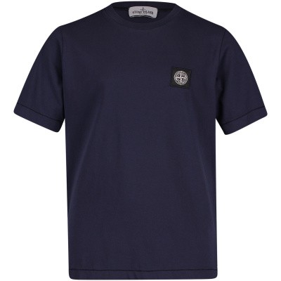 Afbeelding van Stone Island 701620147 kinder t-shirt donker blauw