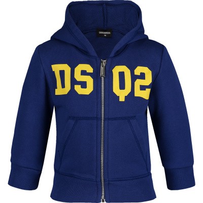 Afbeelding van Dsquared2 DQ03EB baby vest cobalt blauw