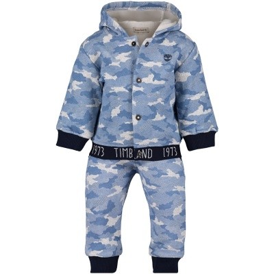 Afbeelding van Timberland T98261 baby joggingpak blauw