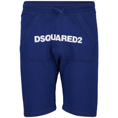 Afbeelding van Dsquared2 DQ03B1 kinder shorts cobalt blauw