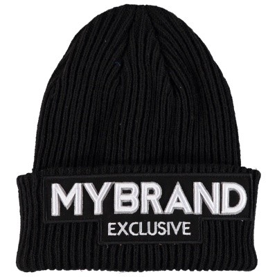 Afbeelding van My Brand UMBBE002H003 heren muts zwart