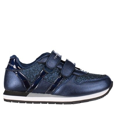 Afbeelding van Tommy Hilfiger T1A430011 kindersneakers navy