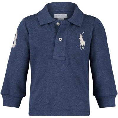 Afbeelding van Ralph Lauren 320703636 baby polo navy