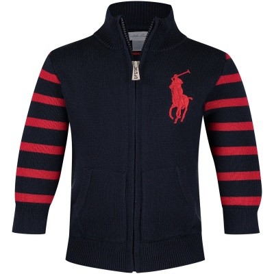 Afbeelding van Ralph Lauren 320702262 baby vest navy