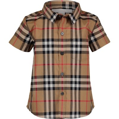 Afbeelding van Burberry 8002639 baby blouse beige