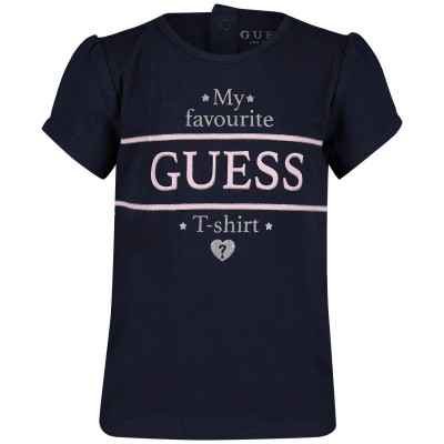 Afbeelding van Guess A91I11 baby t-shirt navy