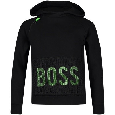 Afbeelding van Boss J25C95 kindertrui zwart