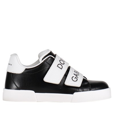 Afbeelding van Dolce & Gabbana DA0688 kindersneakers zwart