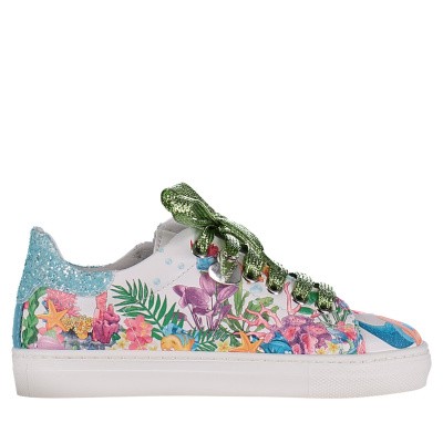 Afbeelding van MonnaLisa 8C3032 kindersneakers wit