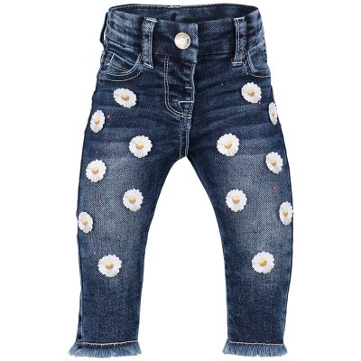 Afbeelding van MonnaLisa 393401R4 babybroekje jeans