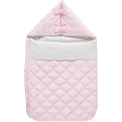 Afbeelding van MonnaLisa 352102 baby slaapzak licht roze