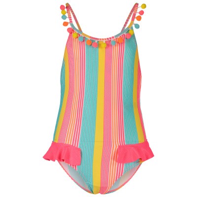 Afbeelding van BillieBlush U10310 kinder zwemkleding fluor roze