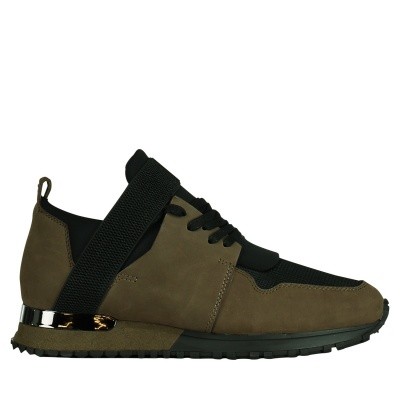 Afbeelding van Mallet TE1016 heren sneakers army
