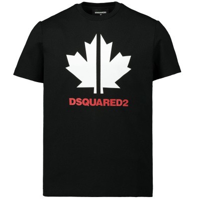 Dsquared2 DQ03WD kinder t-shirt zwart Afbeelding van Dsquared2 DQ03WD kinder t-shirt zwart