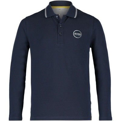 Afbeelding van Boss J25C84 kinder polo navy