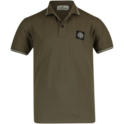 Afbeelding van Stone Island 701621348 kinder polo army